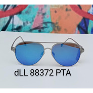 Oculos De Sol Espelhado Aviador Dellases & Co Unissex