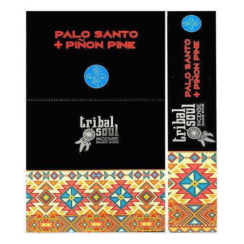 12 Incienso Tribal Soul Palo Santo Con Piña De Pino