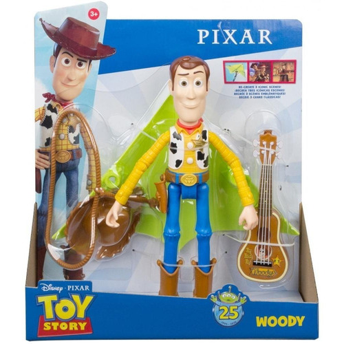 Woody Figura Toy Story 25 Años Disney Pixar Set De 5 Piezas 