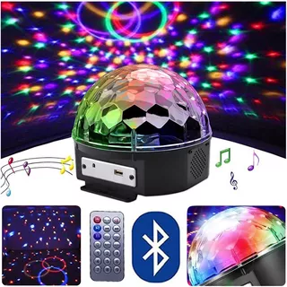 Bola Maluca Globo Led Bluetooth Controle Remoto Usb Mp3