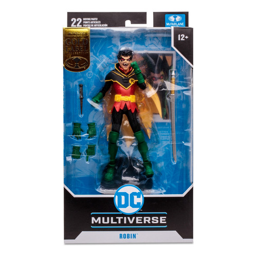 Mcfarlane Figura 7  Damian Wayne Robin (dc Vs Vampiros)