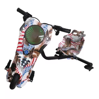 Triciclo Elétrico Drift 250w Patinete Scooter 3 Velocidades 