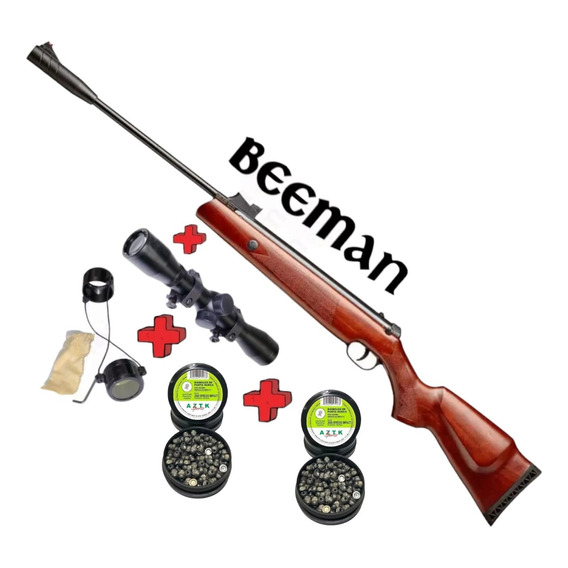 Beeman Rifle Jackal 2066 + Mira 4x32 + Diabolos Aztk 240 Pzs