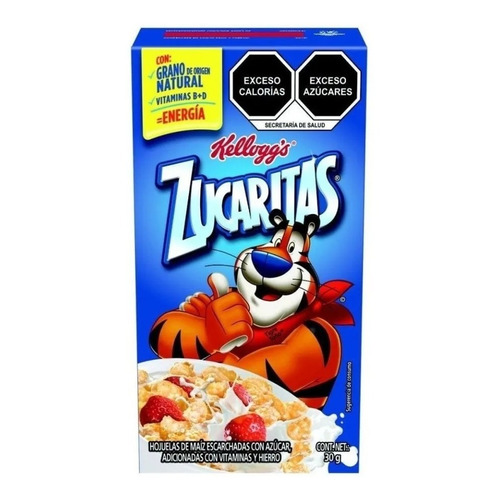 Cereal Kelloggs Zucaritas Hojuelas De Maíz Snack De 30 Gr