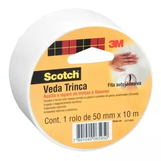 Fita Veda Trinca 3m Scotch 50mm X 10m