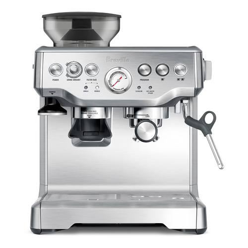 Cafetera Breville The Barista Express BES870 super automática brushed stainless steel expreso 110V - 120V