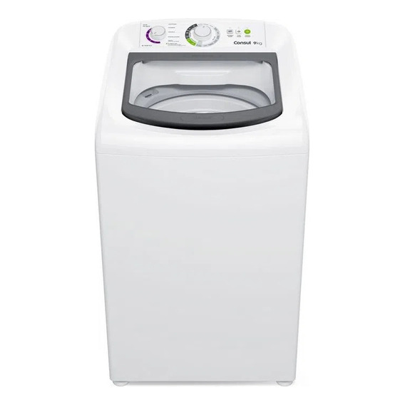 Máquina De Lavar 9kg Econômica Cwb09bb Branca Consul Cor Branco 110V