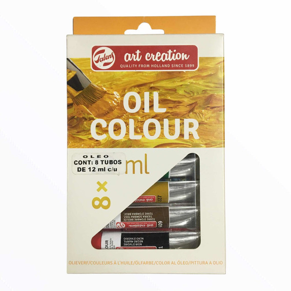 Pintura Oleo Set De 8pz Royal Talens