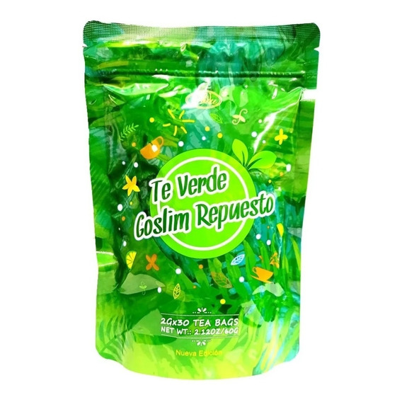 Te Verde Goslim Repuesto Por 30 Tisanas Original