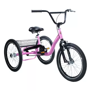 Triciclo Infantil Rosa Cross Aro 20 - Dream Bike