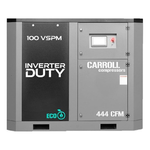 Compresor De Tornillo 100hp Carroll Sc-100vspm-s Vvr Color Gris Oscuro Fase Eléctrica Trifásica Frecuencia 60