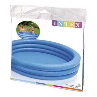 Piscina Inflável Infantil 3 Anéis Intex Novo Modelo #59416 