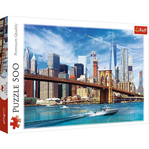 Rompecabezas Puzzle 500 Piezas Trefl Vista New York (37331)