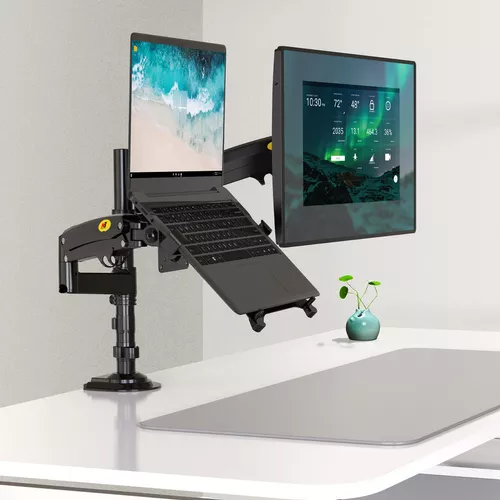 Soporte Ergonómico Para Monitores Y Portátil A Escritorio NORTH BAYOU