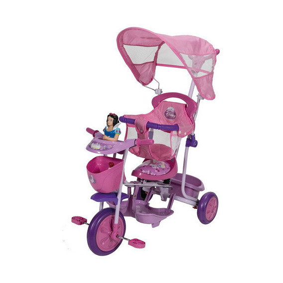 Triciclo Infantil Disney Princesas Violeta Xg-8001 Nt2 1359 Color Rosa