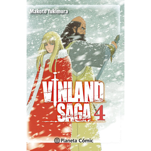 Vinland Saga nº 04, de Yukimura, Makoto. Serie Cómics Editorial Comics Mexico, tapa blanda en español, 2015