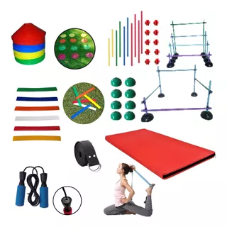 Set De Entrenamiento Funcional N7 Kit Para Entrenar Gym