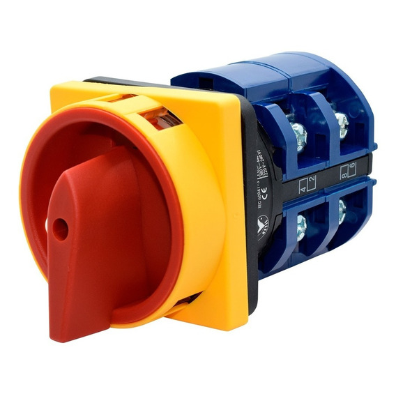 Interruptor Rotativo 2 Posiciones 32a, 440vca Sap32/04-m2