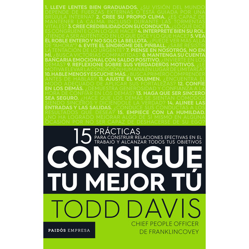 Consigue Tu Mejor Tú, De Todd Davis. Editorial Grupo Planeta, Tapa Blanda, Edición 2019 En Español