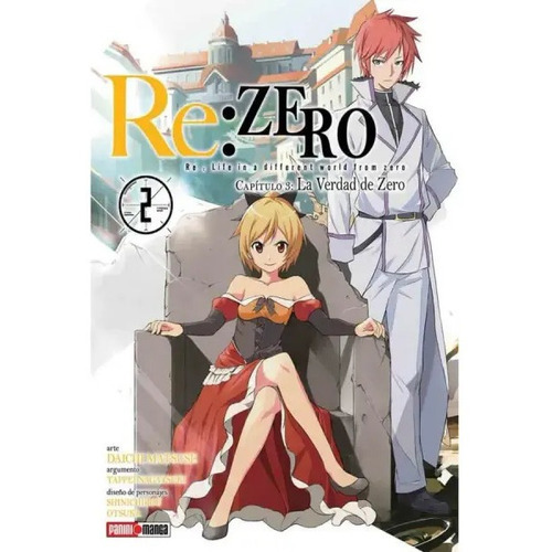 Panini Manga Re: Zero (chapter Three) N.2, De Tappei Nagatsuki. Serie Re: Zero, Vol. 2. Editorial Panini, Tapa Blanda En Español, 2020