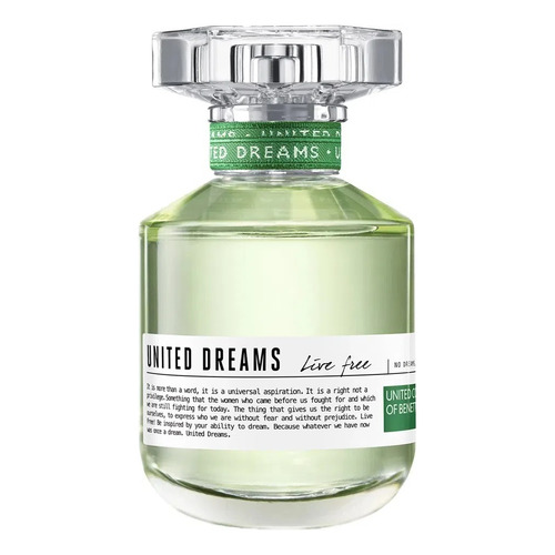 Benetton United Dreams Live Free EDT 50 ml para  mujer