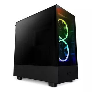 Case Computador Gamer Nzxt H5 Elite Negro 