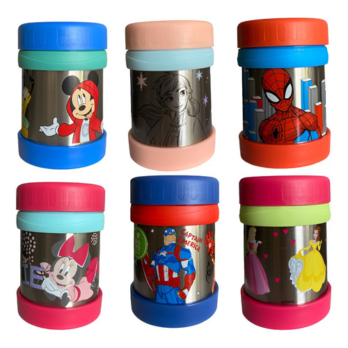 Termo De Comida 350ml Keep Disney Acero Inoxidable Color Minnie