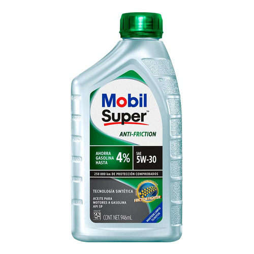 Mobil Super Anti-friction 5w-30 Litro Api Sp Mobil 126424