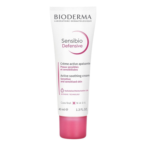 Bioderma Sensibio Defensive Crema, Hidrata Piel Sensible 40m