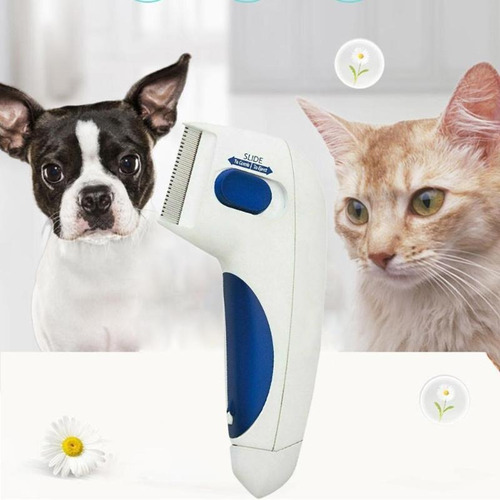 El cepillo eléctrico para mascotas mata pulgas, garrapatas y piojos