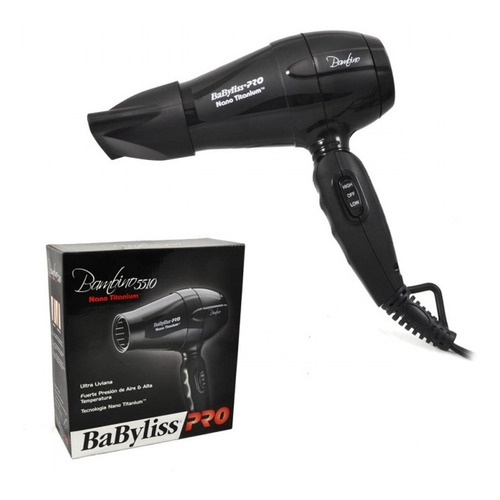 Secador De Viaje Bambino Babyliss Babnt5510cl