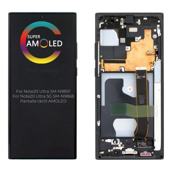 Pantalla Amoled Para Samsung Note 20ultra 5g N985f Sm-n986b