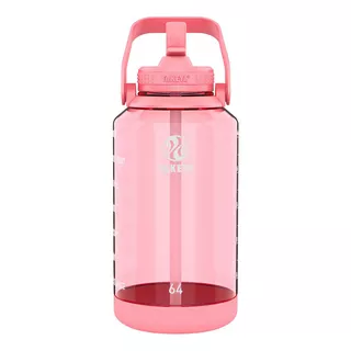 Takeya Botella Motivacional 64 Onças/1,9 L Flutter Pink Color Rosa