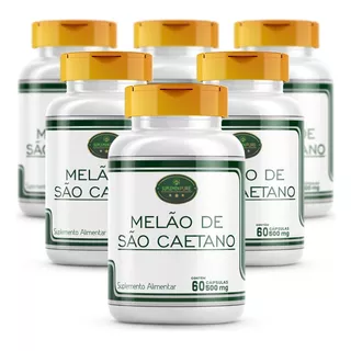 Melão De São Caetano 360 Capsulas De 500 Mg 100% Puro