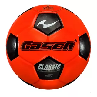 Balón Futbol Classic Fosforescente No.3, 4, 5 Gaser Env G. Color Naranja Oscuro