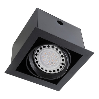 Plafon Embutir Hormigon 1 Luz Losa Housing Cardanico Ar111