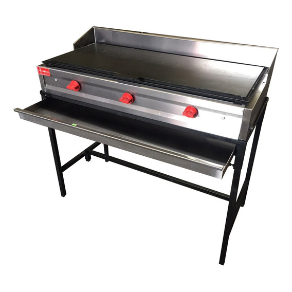 Plancha P/tacos Gratinador Acero Inox 110*50*90 Envió Gratis