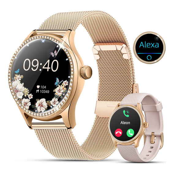 Smartwatch 1.38'' Reloj Inteligente Bluetooth Llamadas Alexa