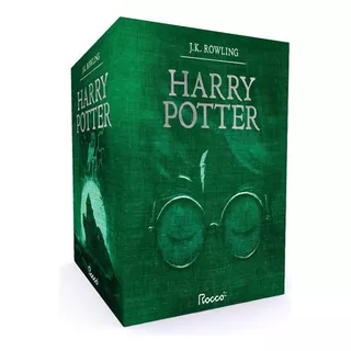 Box Harry Potter Premium Verde - Capa Dura (7 Livros) *