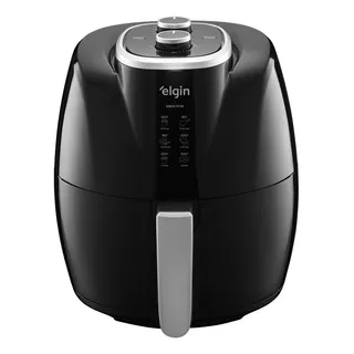 Air Fryer Fritadeira Elétrica Space 5 Litros Sem Óleo Elgin Cor Preto 110v