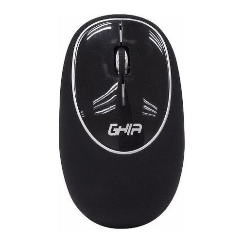 Mouse Inalámbrico Ghia Memory Foam 1000dpi Color Negro Modelo GT100NN