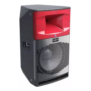 Bafle Activo Bluetooth 2000 Watts Audiocenter 12pulgad Sa312 Color Negro/rojo