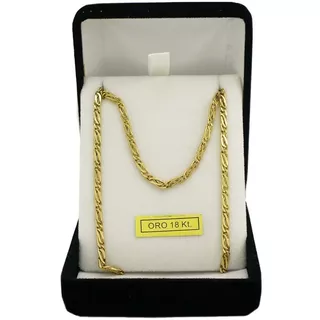 Cadenas Oro 18k Hombre O Mujer Modelo  Espiga 6,8 Grs -60 Cm