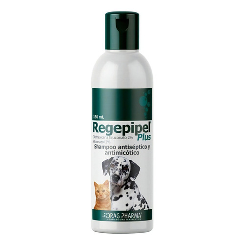 Regepipel Shampoo Perro Gato Antiséptico Antimicótico Tps Fragancia Neutral