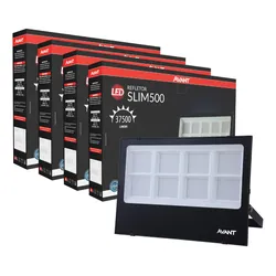 Kit 4 Refletor 500w Led 6500k Bivolt Prova Agua Branco Frio Carcaça Preto Luz Branco-frio 110V/220V no Mercado Livre com oferta e cupom de desconto