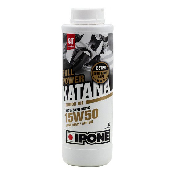 Aceite Moto 4t Ipone 15w50 100% Sintetico Full Power Katana