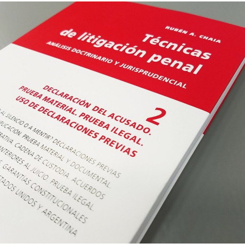 Técnicas De Litigación Penal 2 / Rubén Chaia