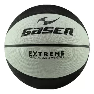 Balón Basketball Pocket Multicolor No. 3 Gaser Envió Gratis Color Negro/blanco