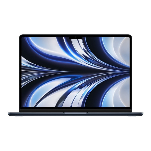MacBook Air M2 2022 Midnight Apple 8GB de RAM 256GB SSD 60 Hz 2550x1664px macOS