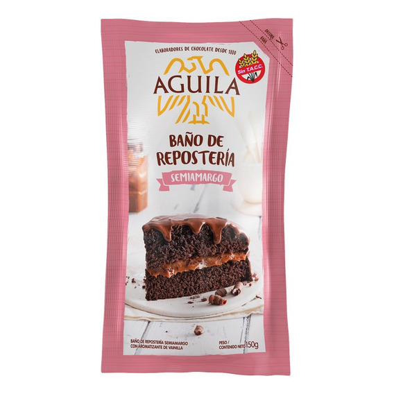 Baño De Reposteria Aguila Chocolate Semiamargo Mediano